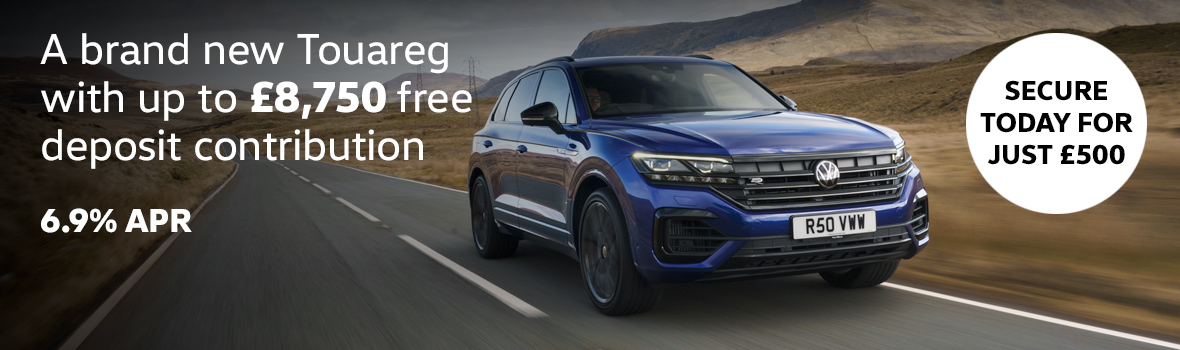 New Volkswagen Touareg finance special offers